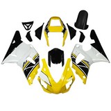 0516 Fairing Yamaha Yzf 1000 R1 98 99 Yzf-R1 1998 1999 Yellow White